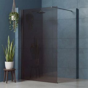 Paravan de dus Rea Flexi Brown / Titan 140