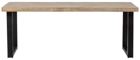 Masă dining cu blat din lemn de mango WOOOD Tablo, 180 x 90 cm