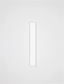 Aplica LED pentru baie cu protectie IP44 SELINE alba L-60cm