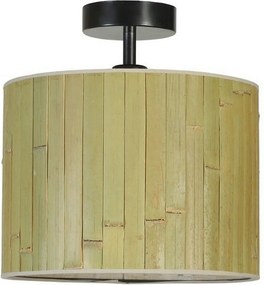 Lustra 846STL5109, lemn de bambus/metal, 30x30 cm