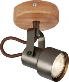 Brilo - Spot LED TAHUN, 1x GU10/5W/230V, 3000K, maro