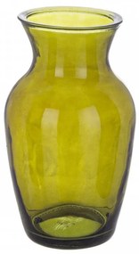 Vaza Classic, Bizzotto, Ø14x27 cm, sticla reciclata, verde oliv