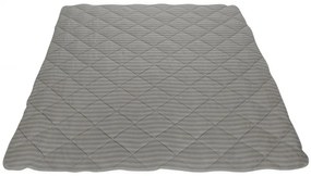 Pilota Alcam damasc, toamna / iarna, bambus, gri, 140x200 cm