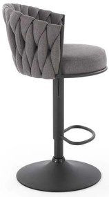 Scaun de bar Noemi, gri