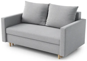 Canapea două locuri Louis (gri deschis). 1065644