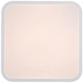 Plafoniera LED baie IP44 Alenzo 29x29cm alb