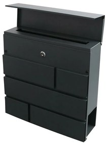 Cutie poștală BRICKS 370 x 370 x 105 mm, antracit