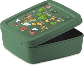 Cutie de gustări pentru copii verde Dinosaur – Snips