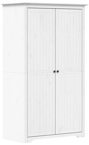 355059 vidaXL Șifonier "BODO", alb, 101x52x176,5 cm, lemn masiv de pin