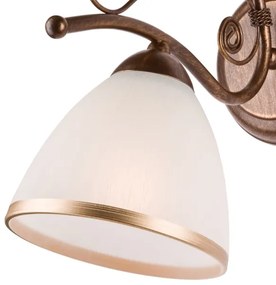 Aplică LED Brilagi ANTICO 1xE27/60W/230V bronz patină