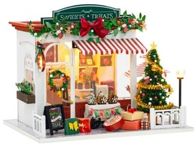 Casă miniaturală 2Kids Toys Patiseria Crăciunului 2xAAA