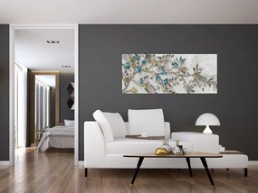Tablou - Pe creangă - abstract (120x50 cm)