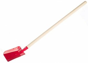 Lopata / Lopata roșu cu metal/lemn mâner 80cm instrument