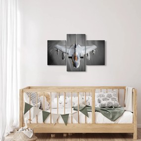 Tablou - Avion de vânătoare (90x60 cm)