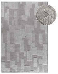 Covor gri țesut manual din lână 190x280 cm Wilhelmine – Villeroy&amp;Boch