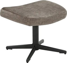 Taburetele/ Suport pentru picioare VOGUE catifea taupe