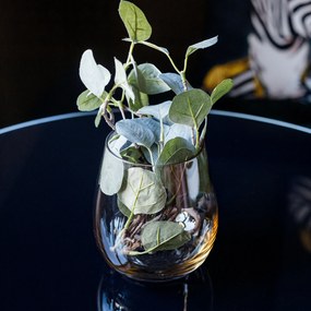 Vaze, set de 2, verde/chihlimbar, GLOW