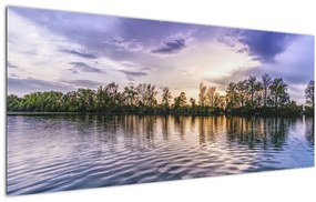 Tablou cu lac (120x50 cm)