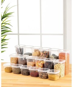 Recipiente 18 buc. pentru alimente Fresco – Hermia