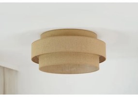 Plafonieră LED Brilagi SPACE YUTE LED/12W/230V d. 50 cm bej