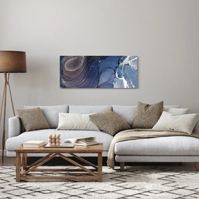 Tablou - Cerneală marmorată (120x50 cm)