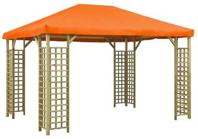 Pavilion, portocaliu, 4 x 3 m (310033+47716) Portocaliu, 4 x 3 m