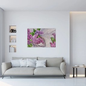Tablou - Flori de liliac (90x60 cm)