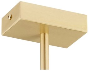 Lustră pe tijă FREEMONT 4xE27/15W/230V aurie/albă/neagră Argon 1767