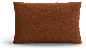 Pernă pentru canapea teracotă cu tapițerie din țesătură bouclé Poppy – Micadoni