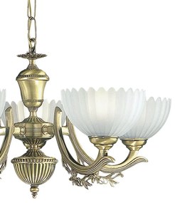 Candelabru clasic cu 5 brate design italian 2825