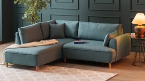 Canapea de colț Felix Extra Soft Corner Sofa Left-Turquoise Turcoaz