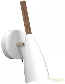 Aplica de perete design nordic Pure alba 78271001 DFTP