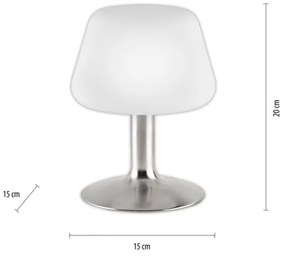 Lampă LED de masă dimabilă TILL 1xG9/3W/230V crom mat Paul Neuhaus 4078-55