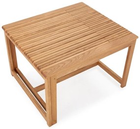 Măsuță de cafea în culoare naturală din lemn de stejar 60x70 cm Unai – MOME