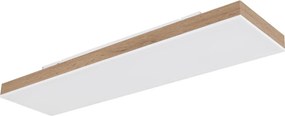 Globo 416080WWD4-CCT - Plafonieră LED DORO dimabilă 24W/230V 20x80 cm+telecomandă