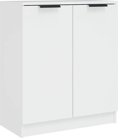 vidaXL Servantă, alb, 60x30x70 cm, lemn prelucrat