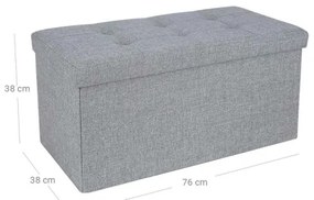 Bancă SULTAN, gri deschis