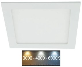 Plafonieră LED încastrată pentru baie LED/18W/230V 3000/4000/6000K IP44