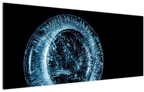 Tablou cu picături de gheață (120x50 cm), în 40 de alte dimensiuni noi