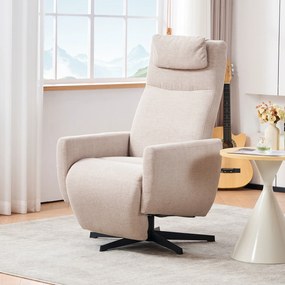 Fotoliu confortabil cu funcție de relaxare, Gri | Aosom Romania