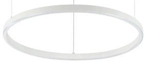 Ideal Lux - Lustră LED suspendată cu cablu ORACLE SLIM LED/29W/230V 2700K Ø 50 cm albă