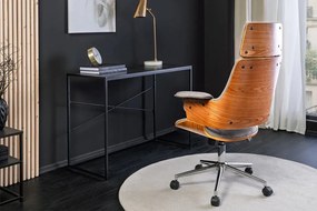 Scaun de birou pivotant Manhattan gri