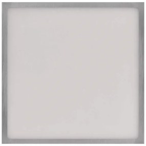 Plafonieră LED/28,5W/230V 3000/3500/4000K 30x30 cm crom