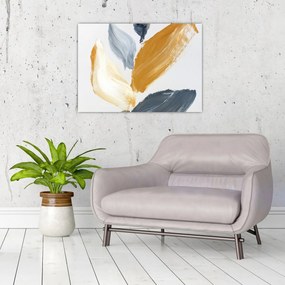 Tablou pe sticlă - Pictură minimalistă (70x50 cm)