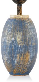 Lampă de masă RAMZES 1xE27/40W/230V crem/albastru