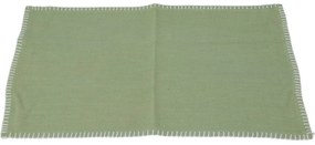 Set suporturi de farfurii verde 48 x 33 cm