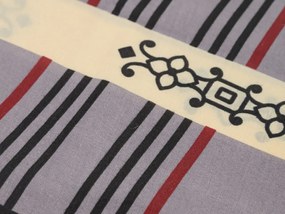 Set 2 bucati huse decorative pentru perna DANIELA 45x45 cm, vinova
