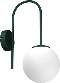 Aplica de perete CAMBRIDGE 1xE14/15W/230V verde