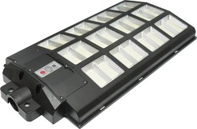 Lampa solara LED iluminat stradal 1200W, 6500K, IP65 cu panou solar senzor de miscare telecomanda