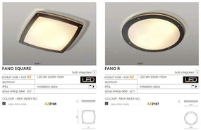 Aplica LED de perete / tavan pentru exterior IP54 FANO S